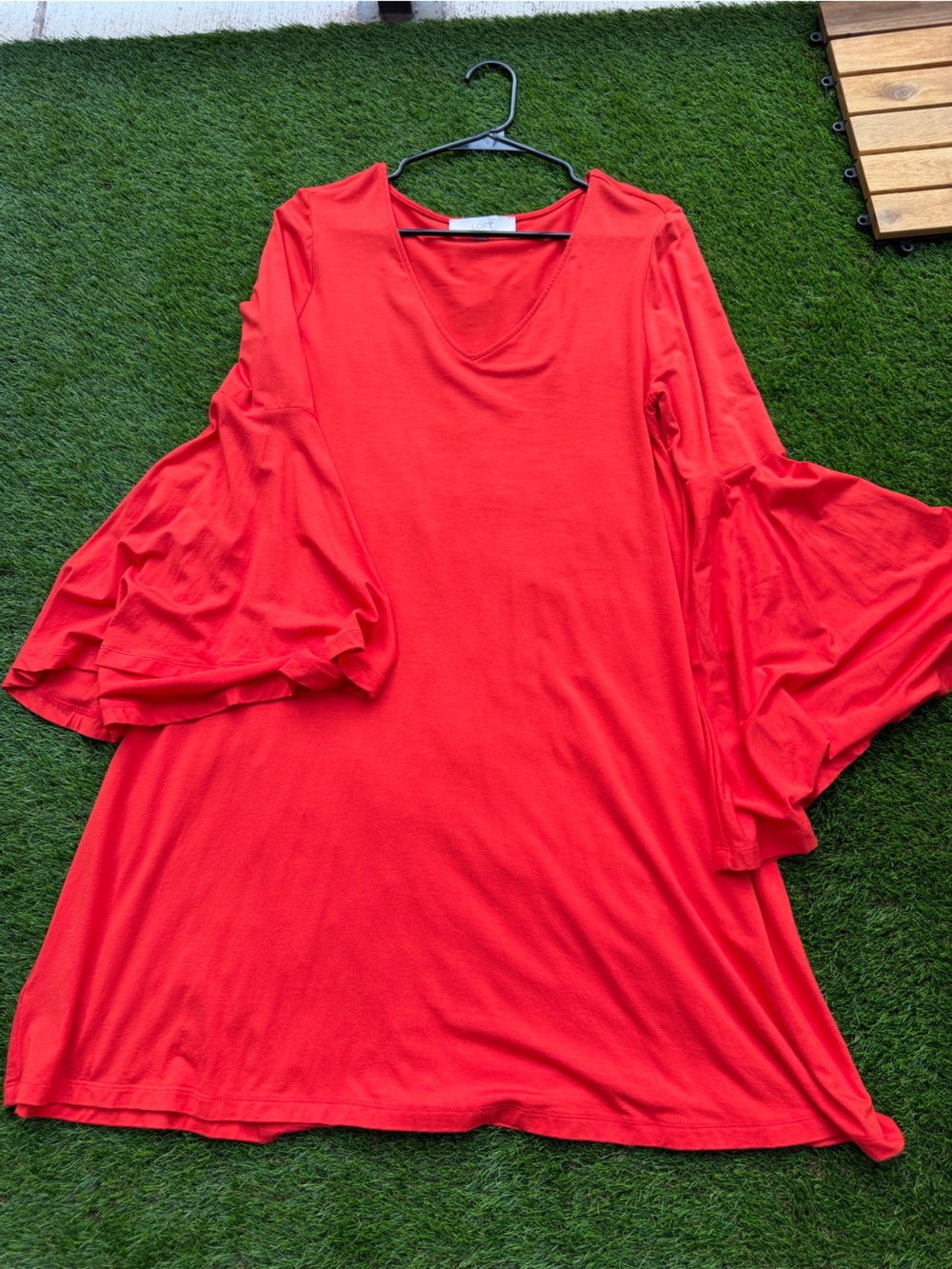 LOFT Red Mini Dress